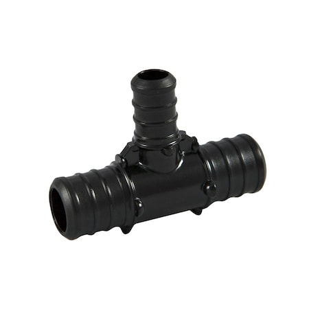 B & K SharkBite 1/2 in. PEX X 3/4 in. D PEX Plastic Reducing Tee, PK5 UP412A5